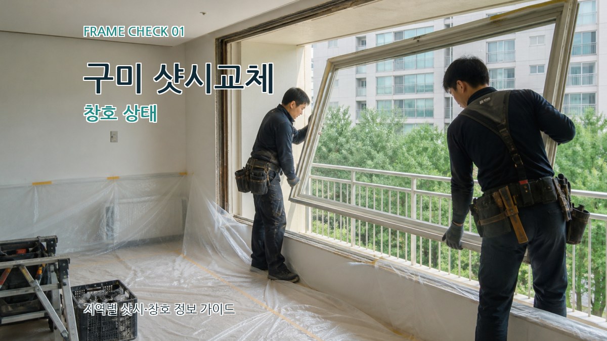 구미 샷시교체