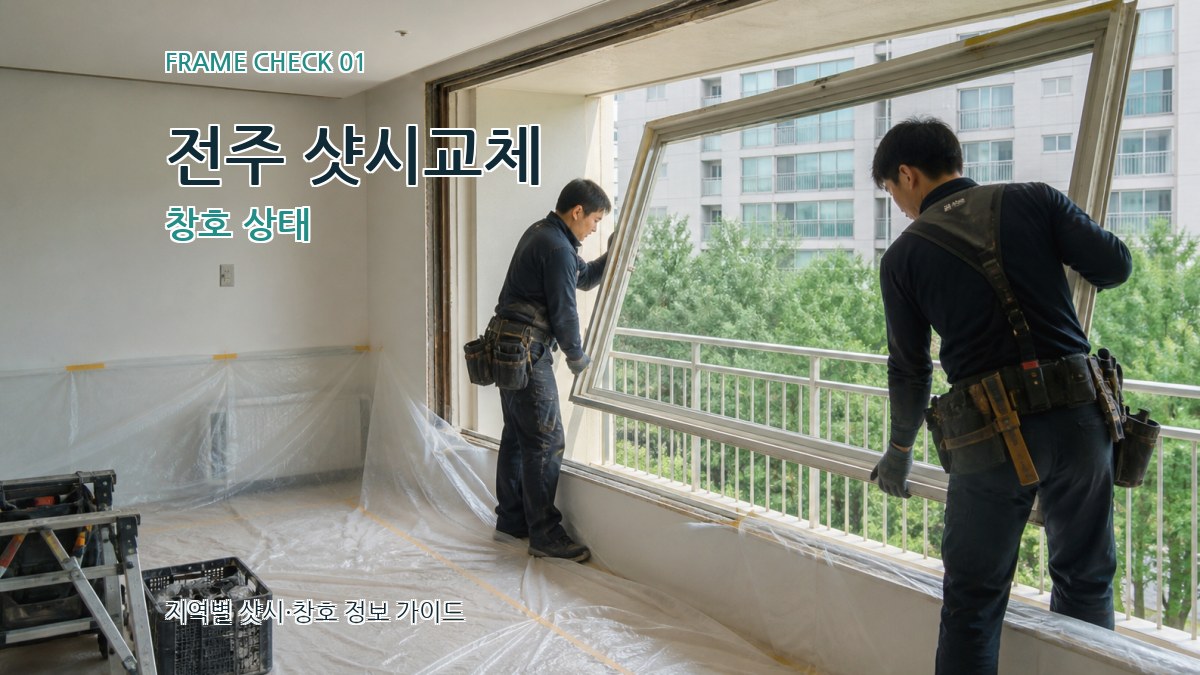 전주 샷시교체