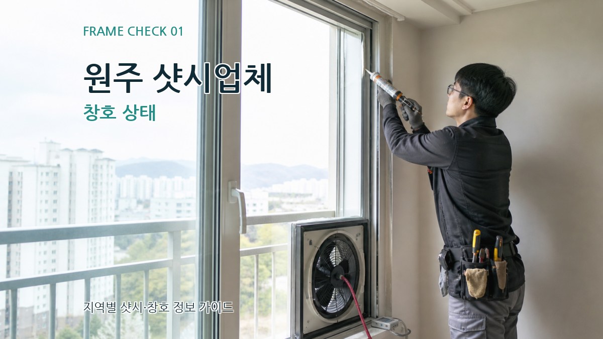 원주 샷시업체