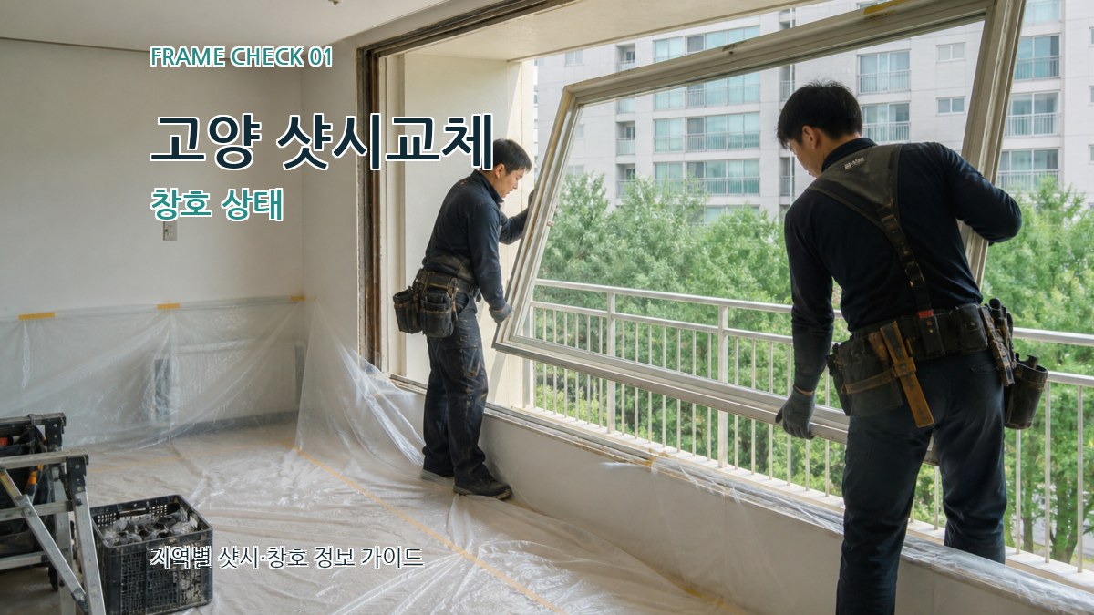 고양 샷시교체