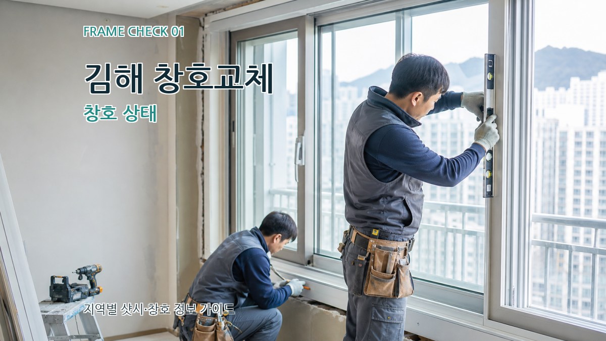 김해 창호교체