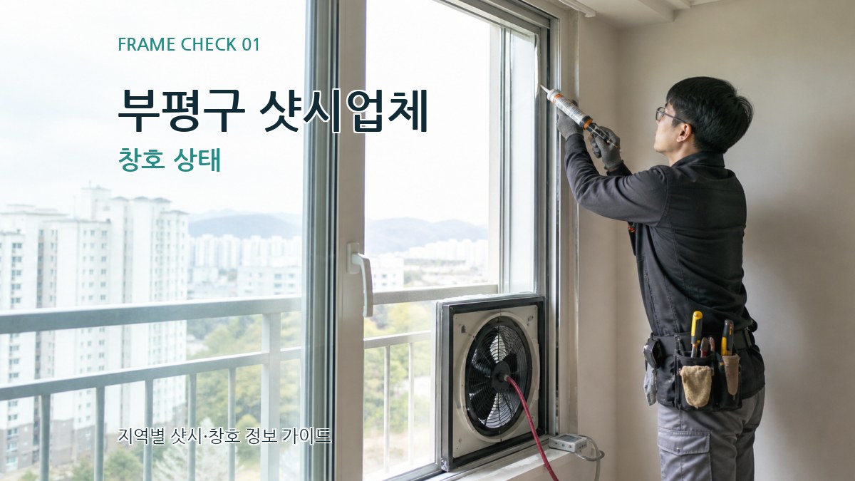 부평구 샷시업체
