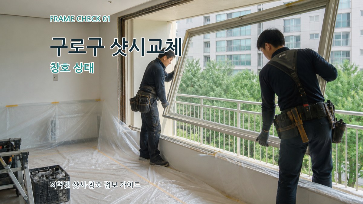 구로구 샷시교체