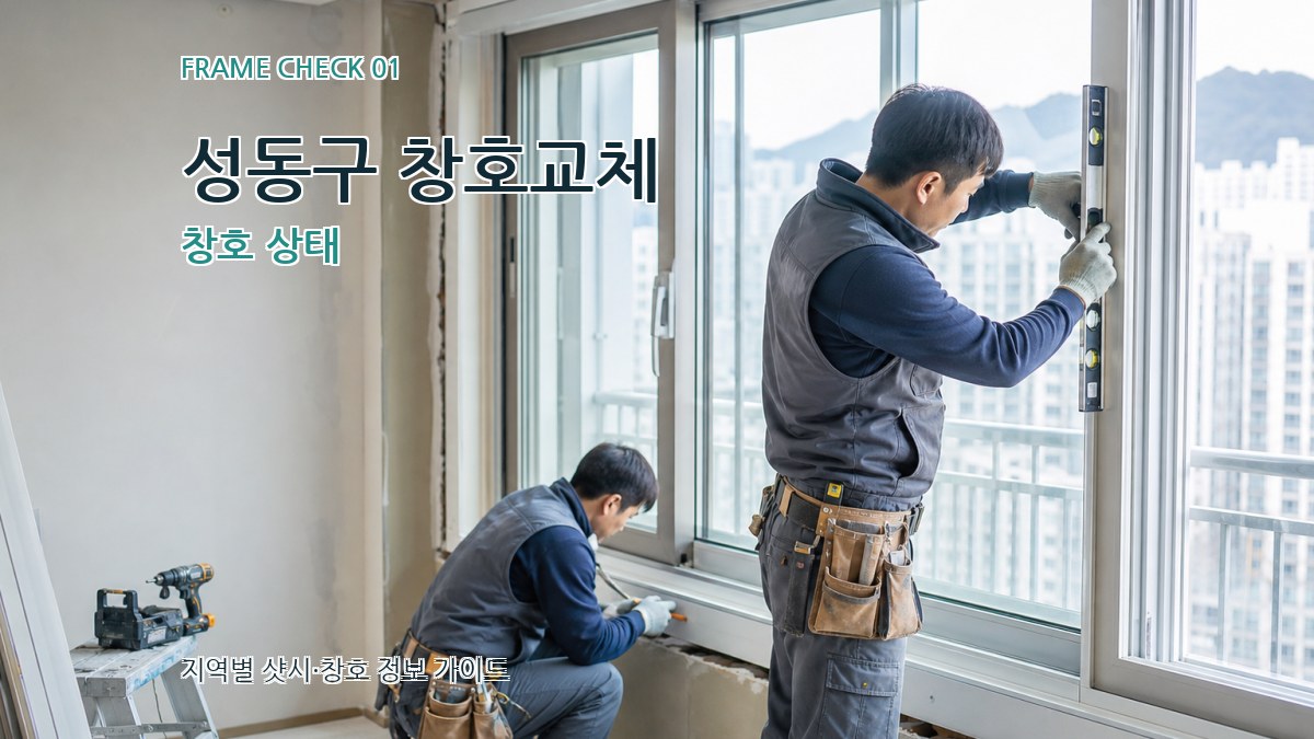 성동구 창호교체