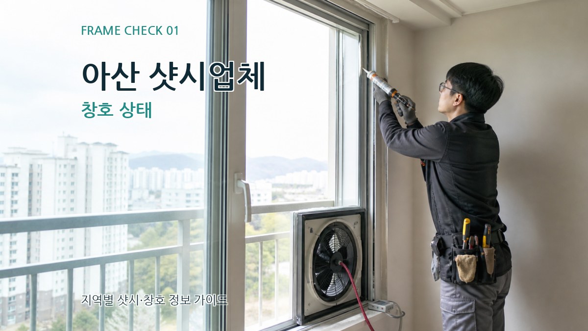 아산 샷시업체