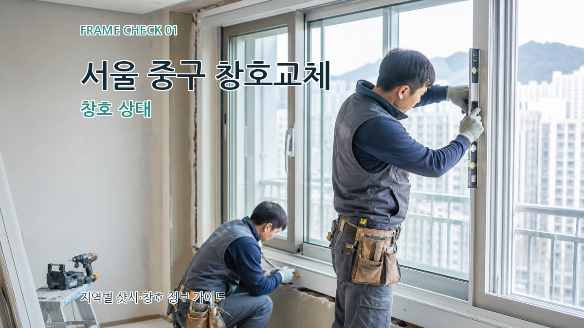서울 중구 창호교체