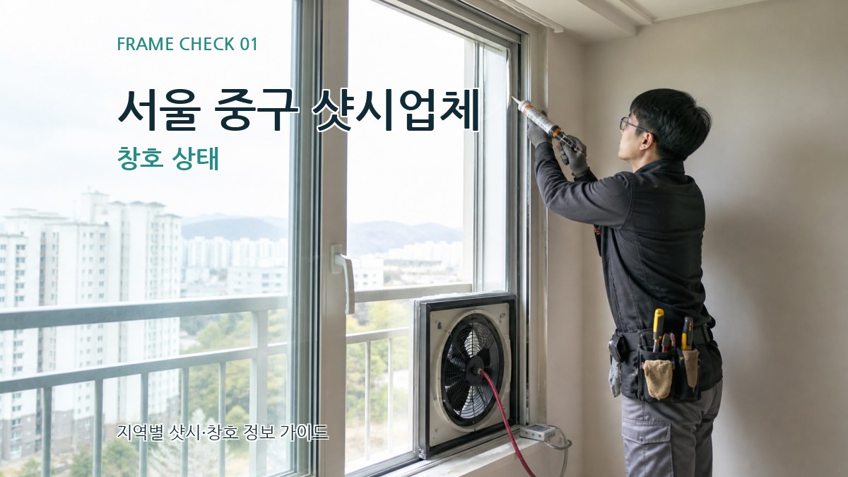 서울 중구 샷시업체