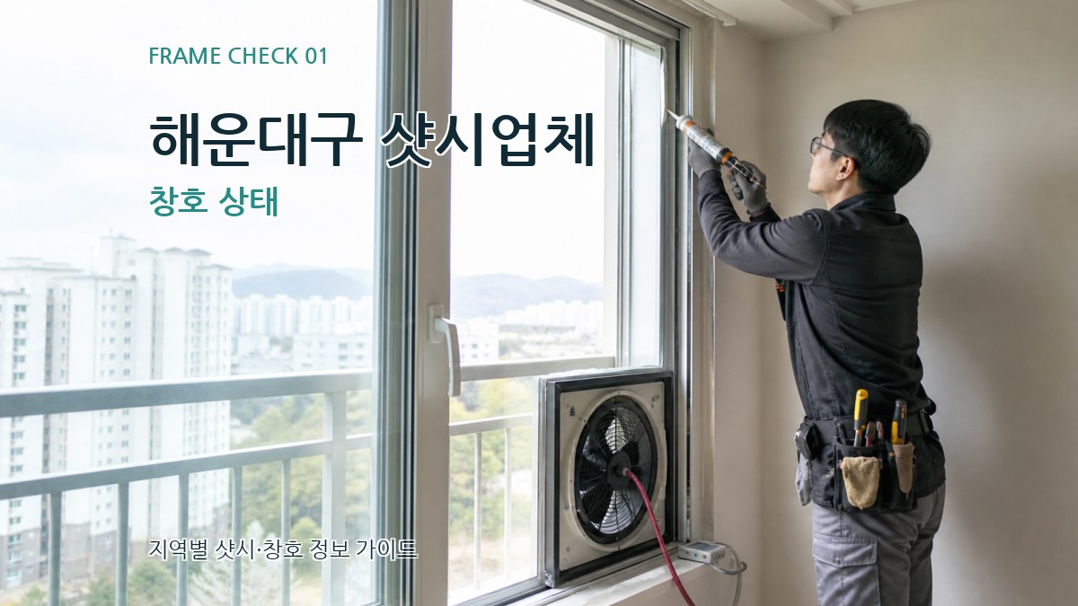 해운대구 샷시업체
