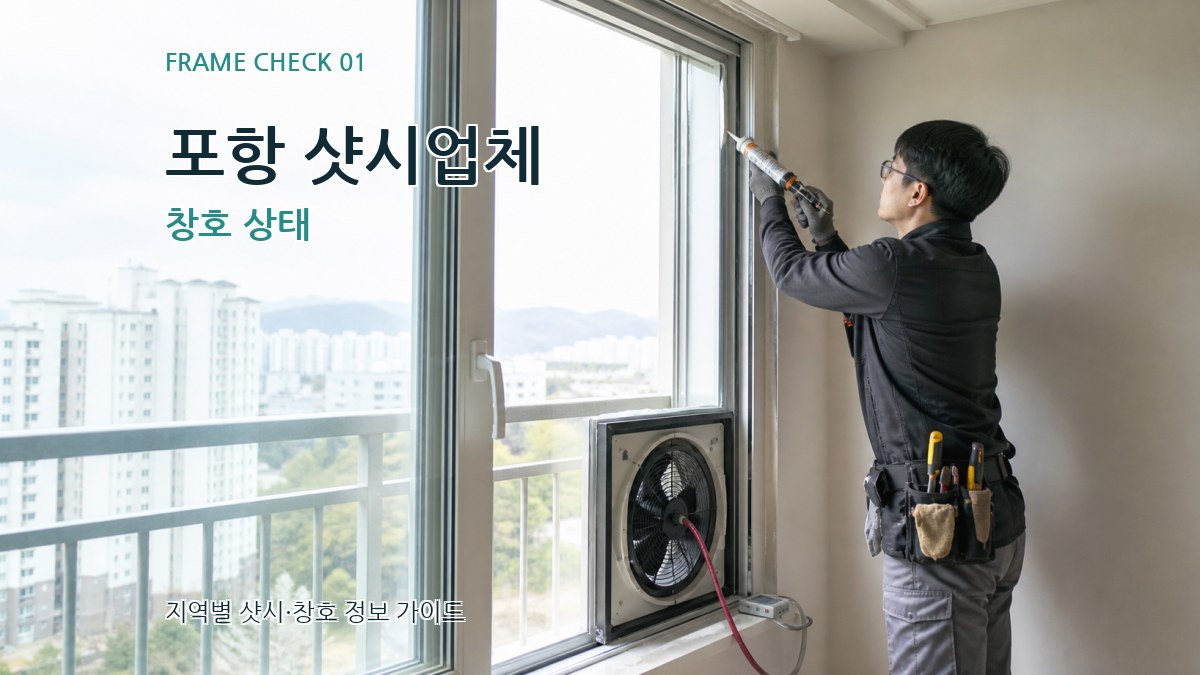 포항 샷시업체