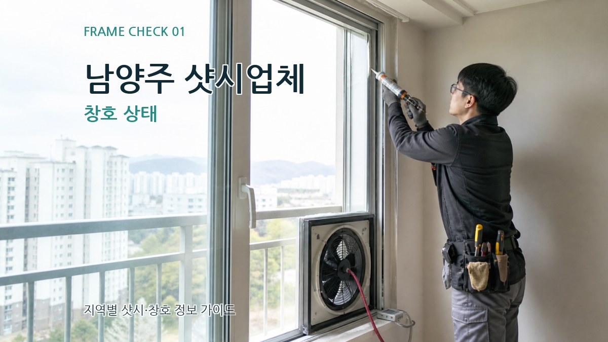 남양주 샷시업체