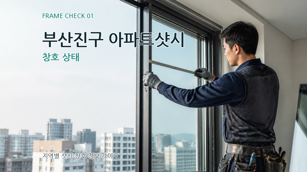 부산진구 아파트샷시