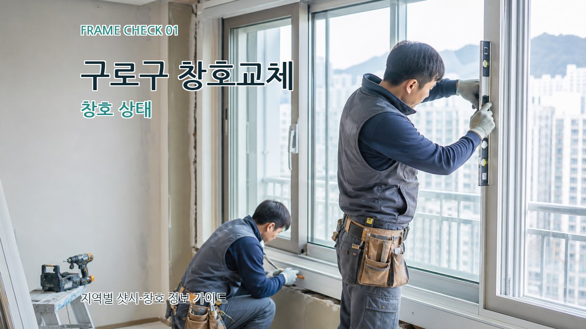 구로구 창호교체