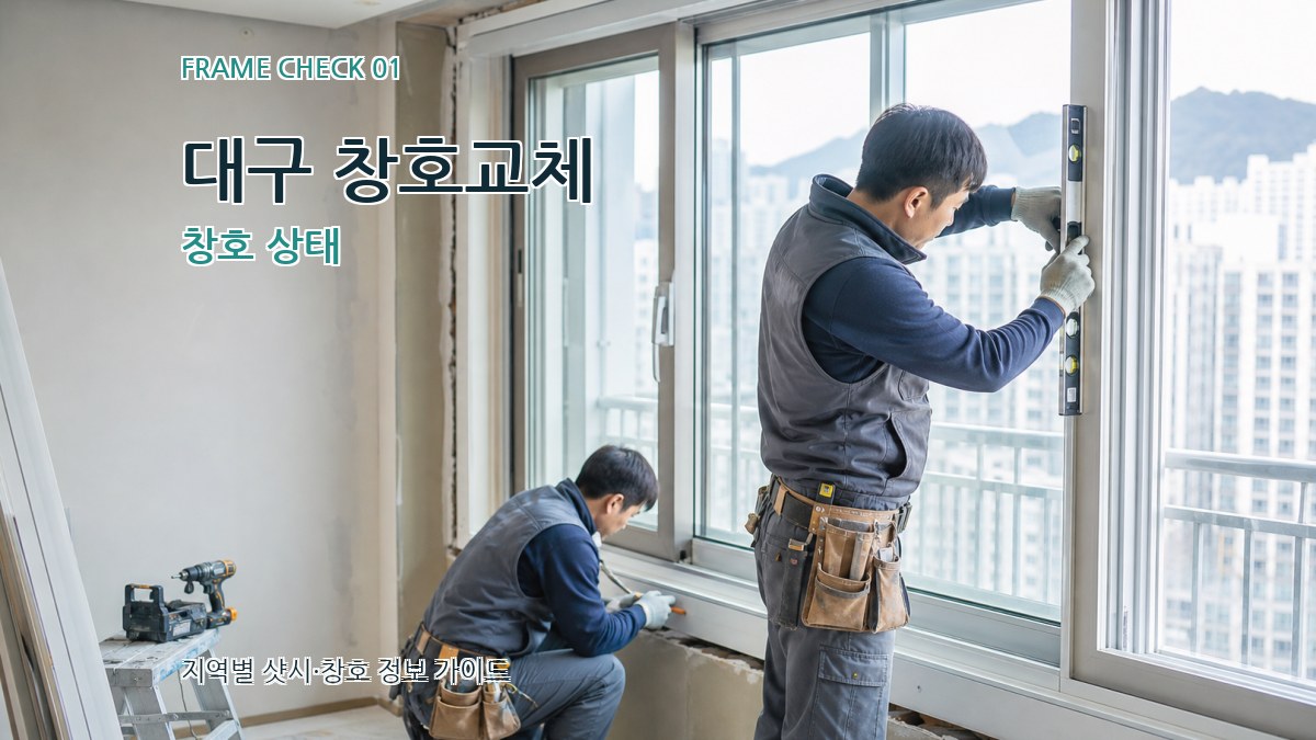 대구 창호교체