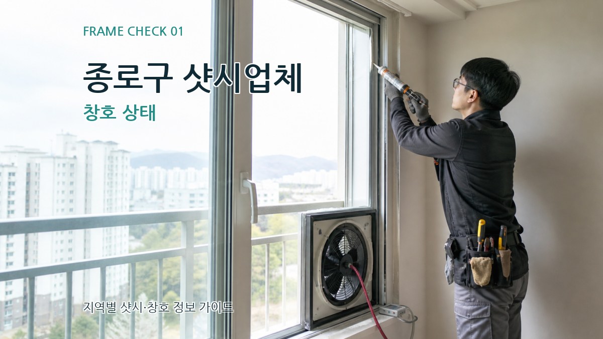 종로구 샷시업체