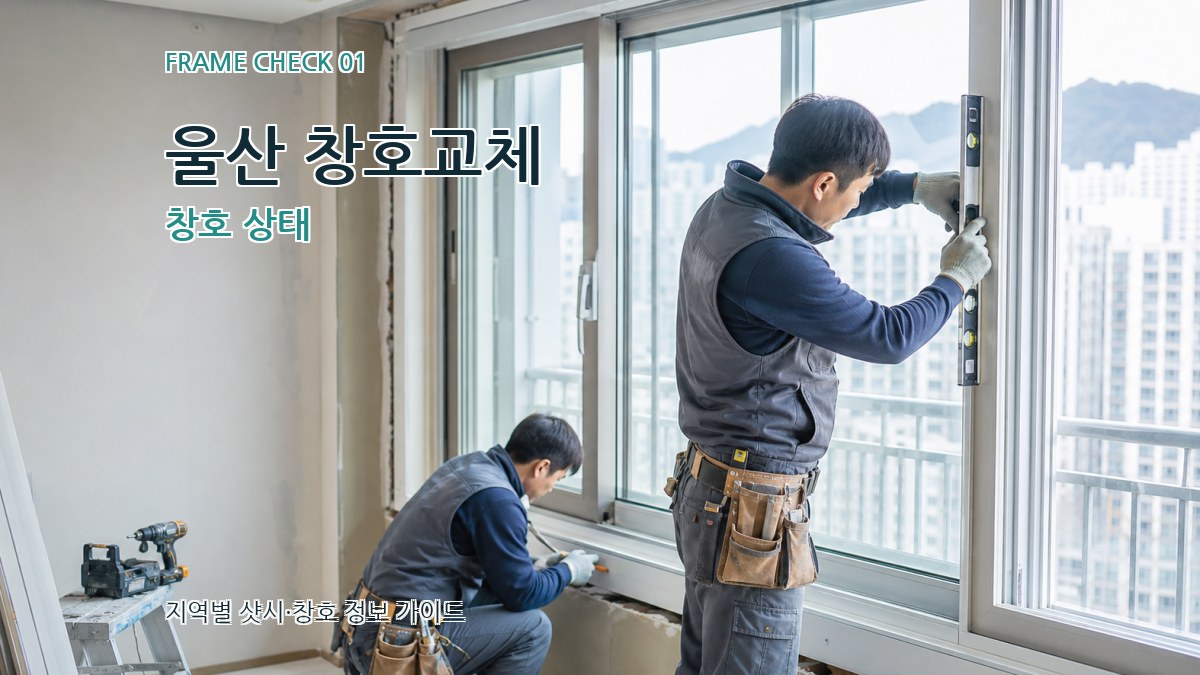 울산 창호교체