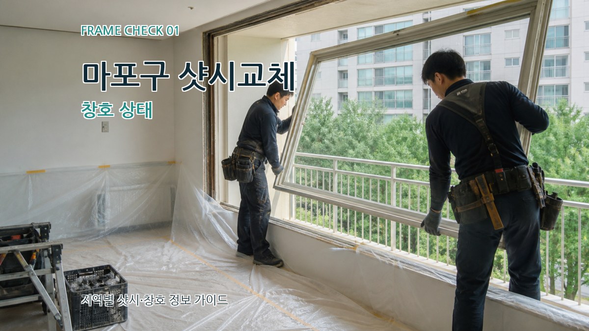 마포구 샷시교체