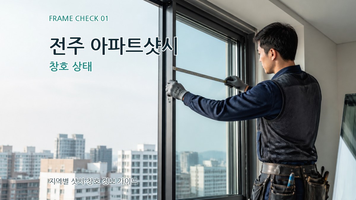 전주 아파트샷시