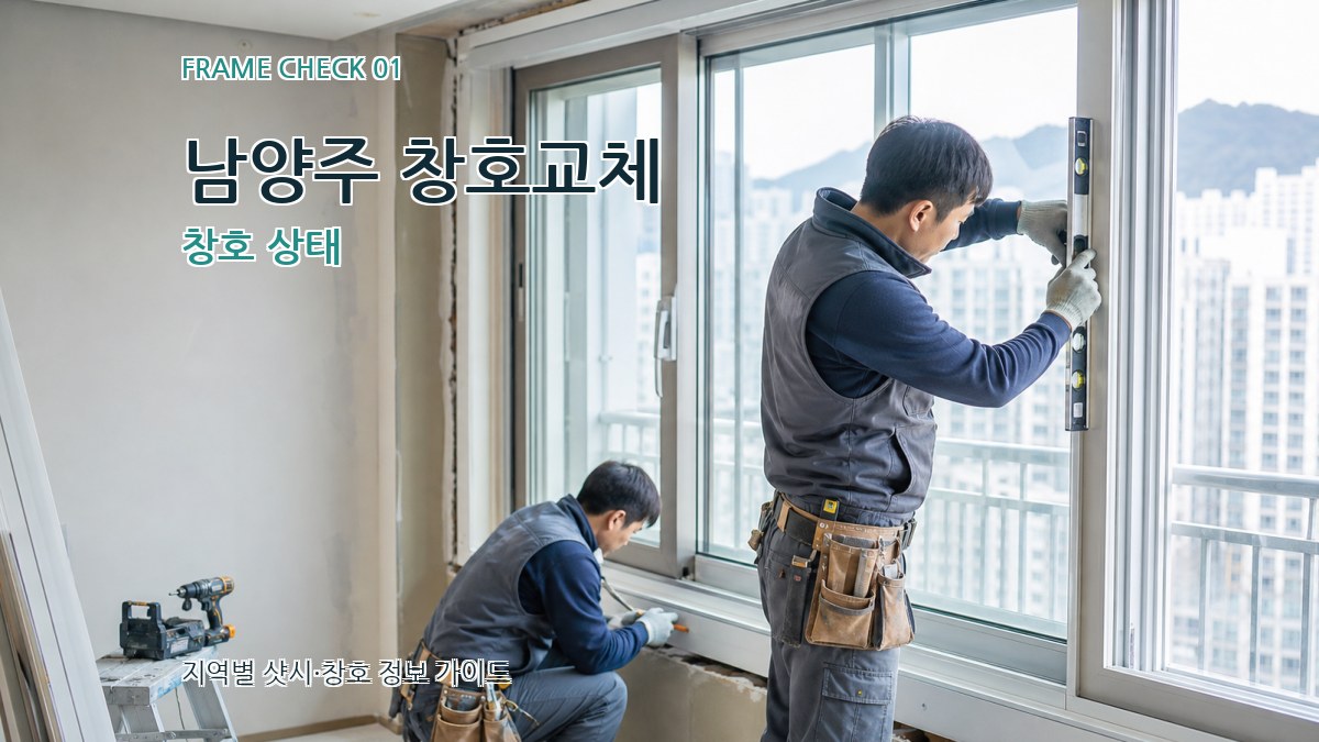 남양주 창호교체
