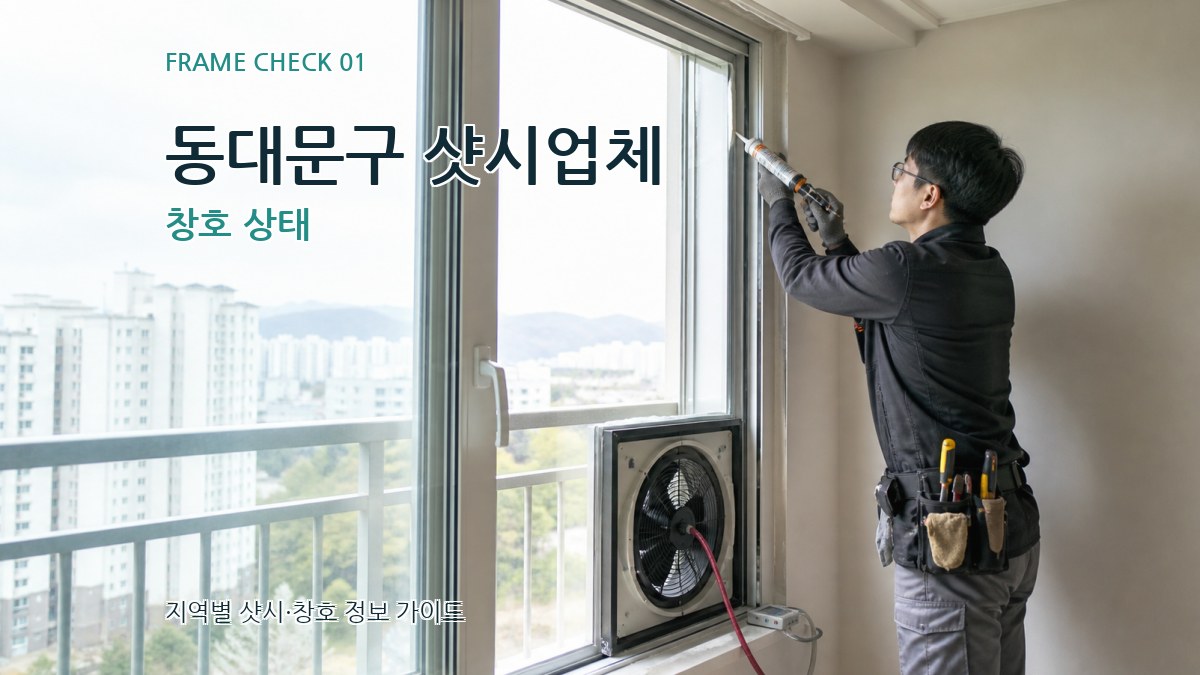 동대문구 샷시업체