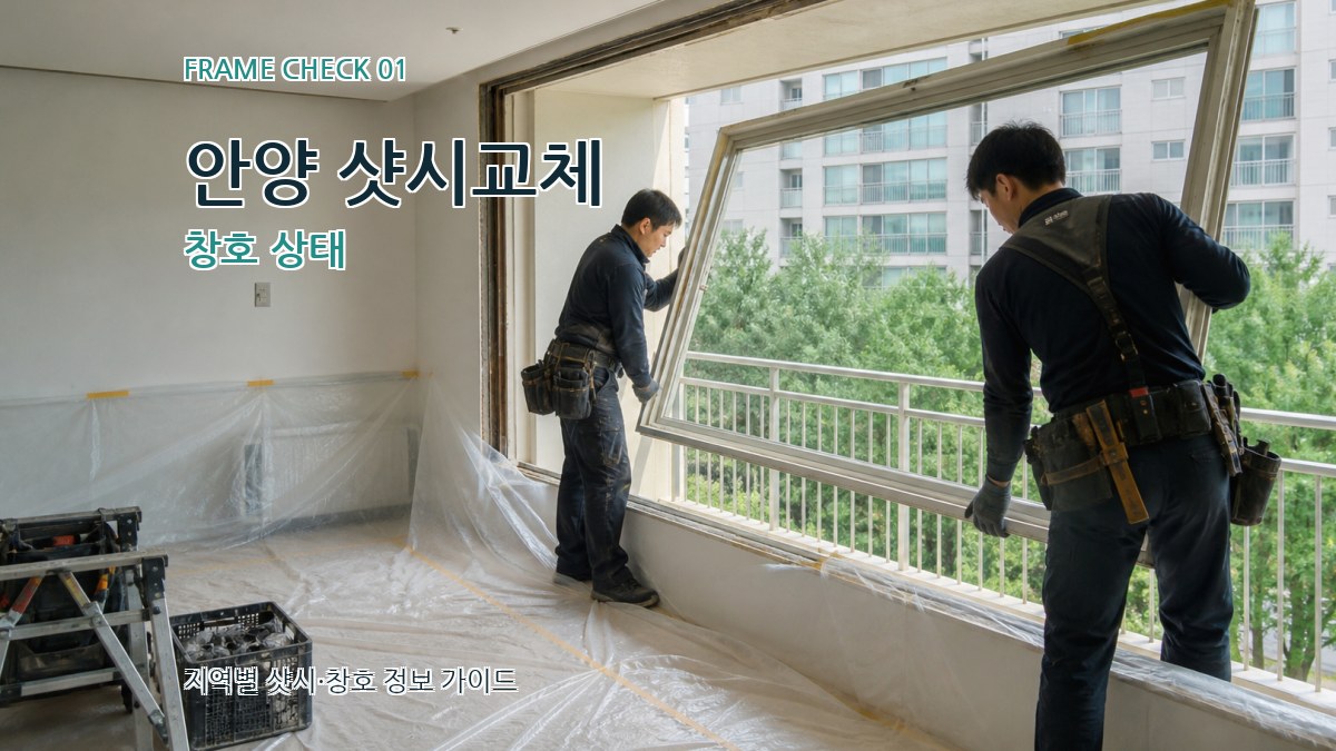 안양 샷시교체