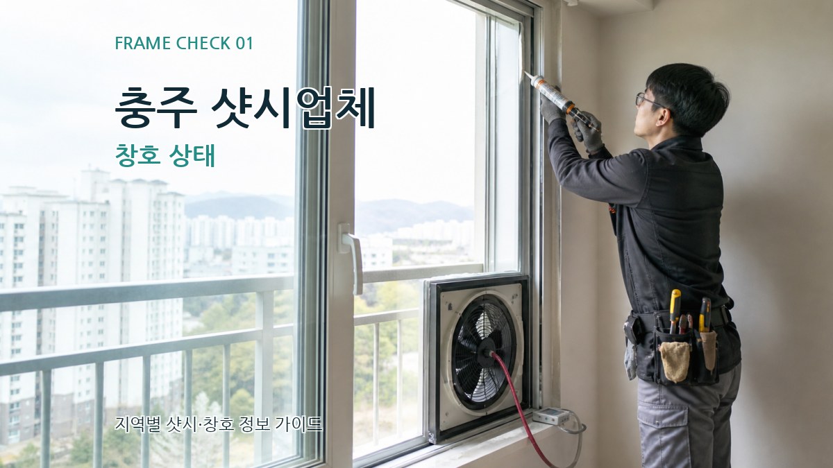 충주 샷시업체