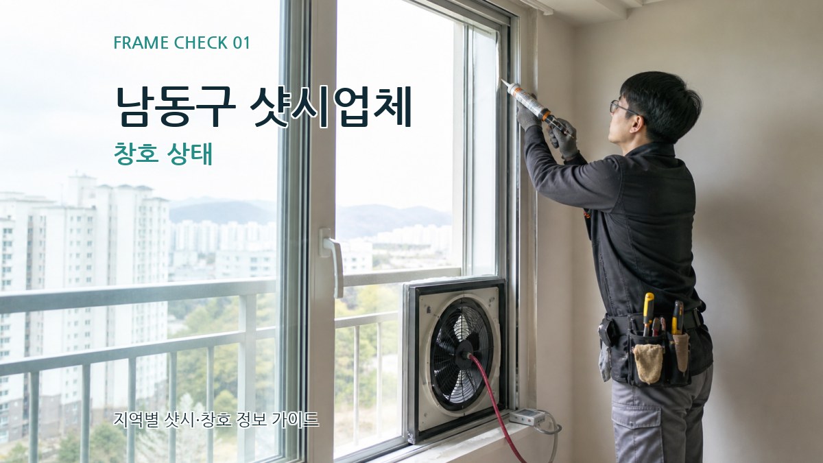 남동구 샷시업체