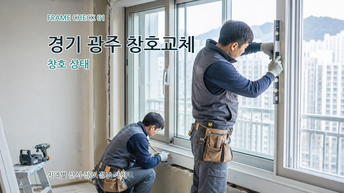 경기 광주 창호교체
