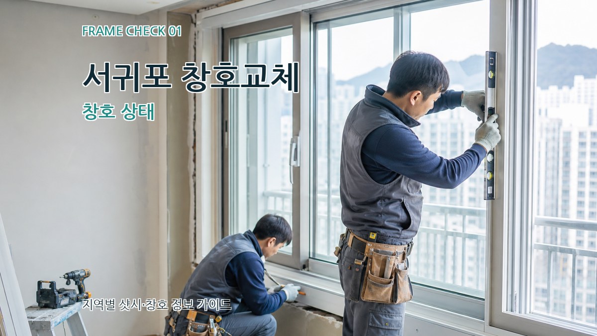 서귀포 창호교체