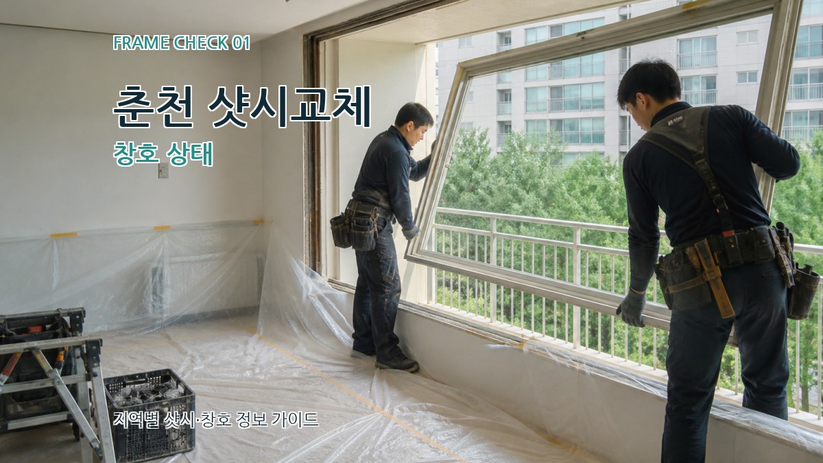 춘천 샷시교체