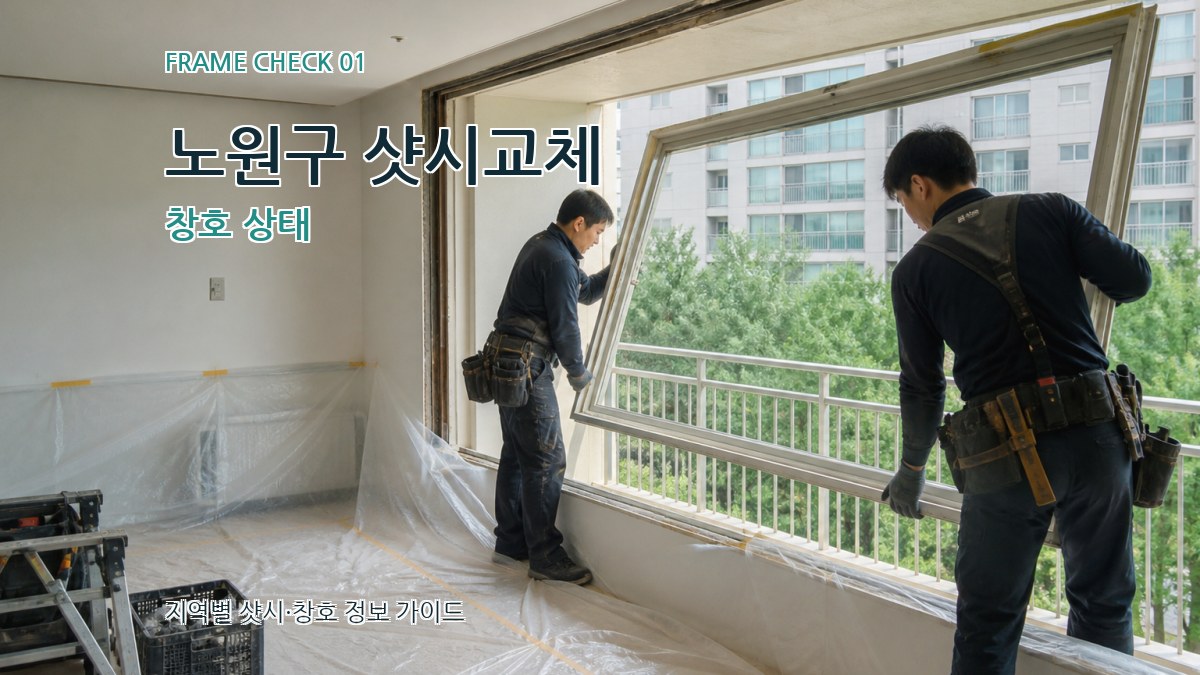 노원구 샷시교체