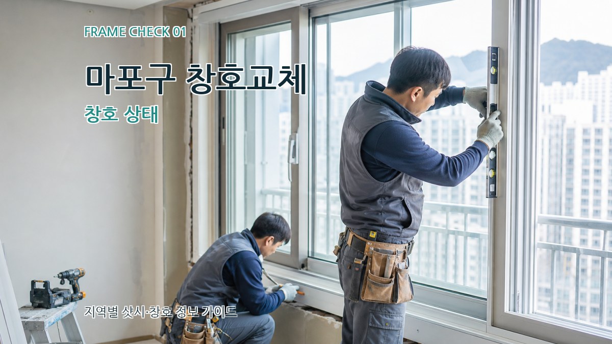 마포구 창호교체
