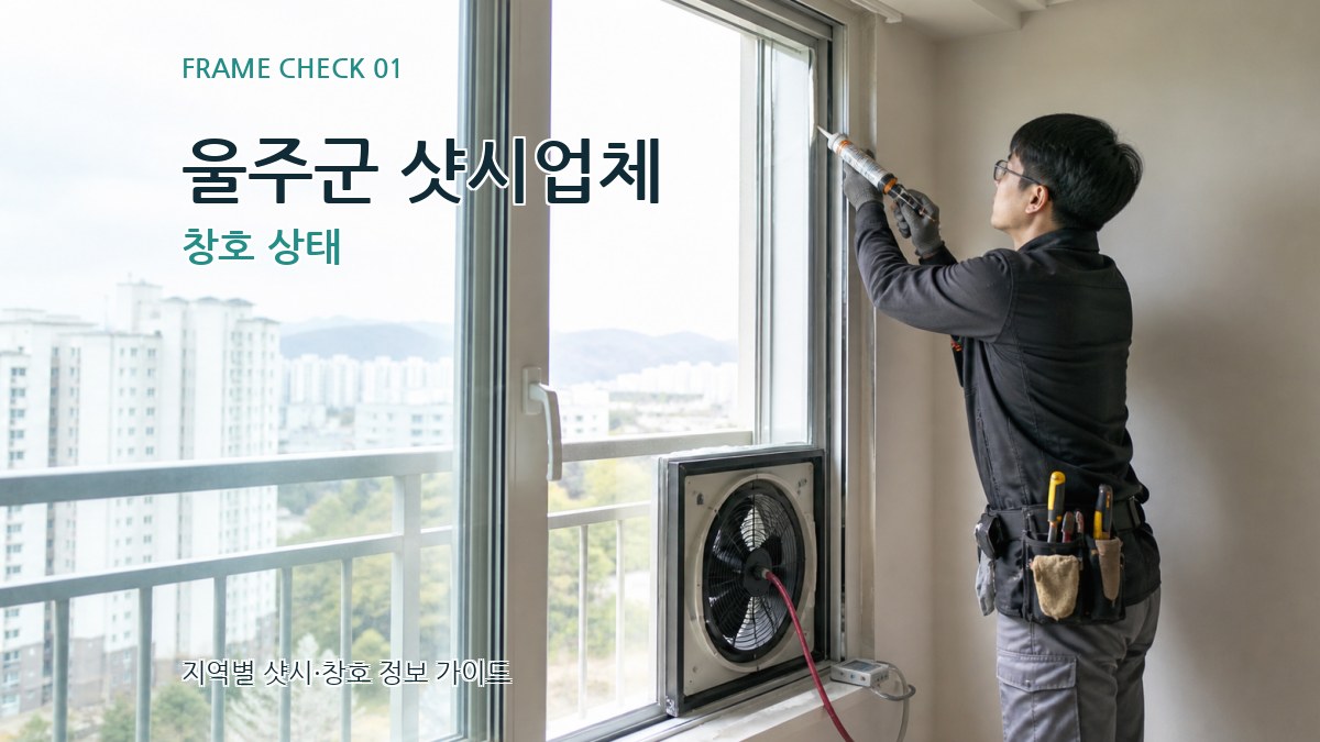 울주군 샷시업체