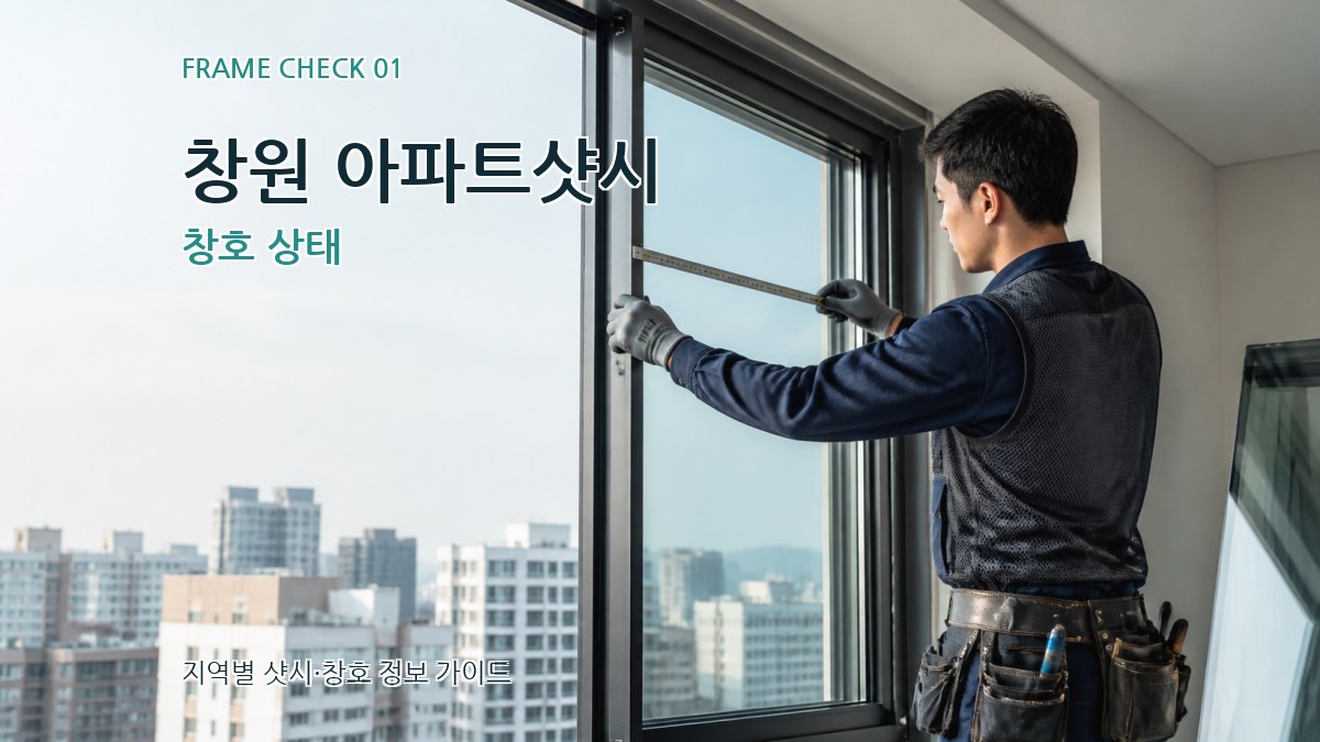 창원 아파트샷시