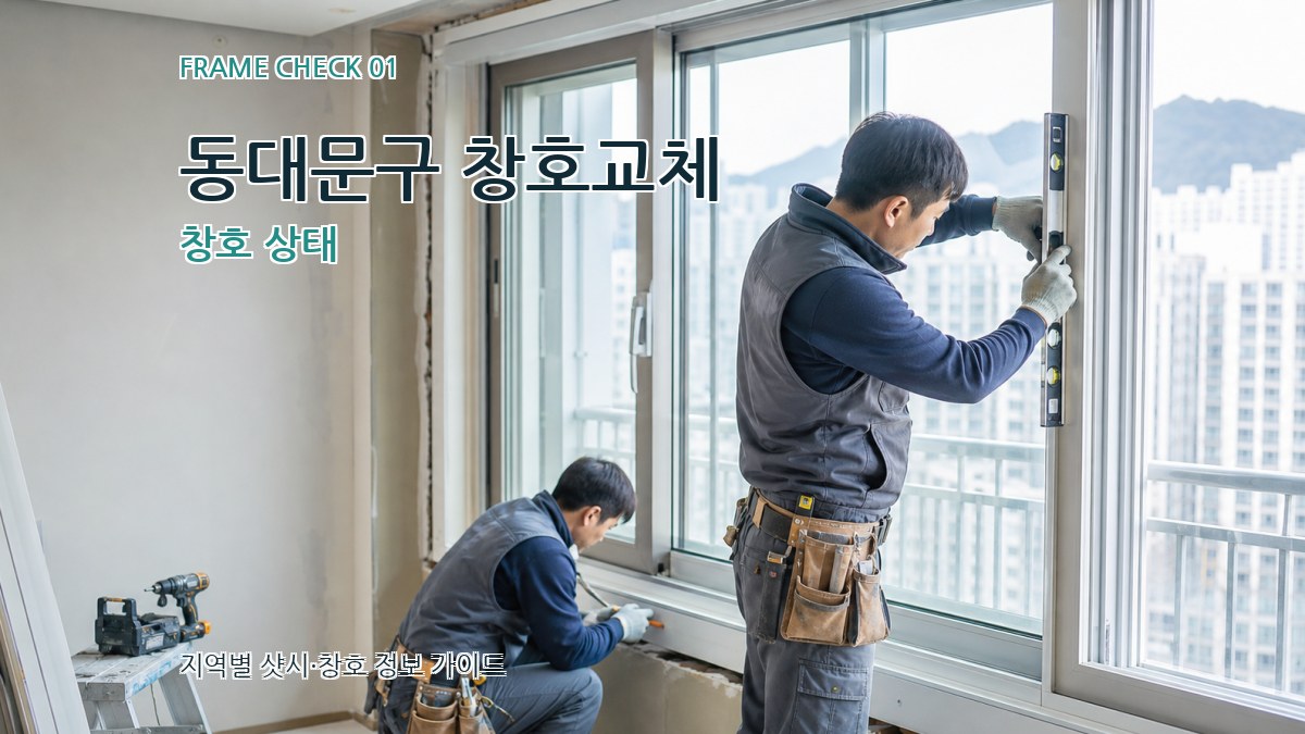 동대문구 창호교체