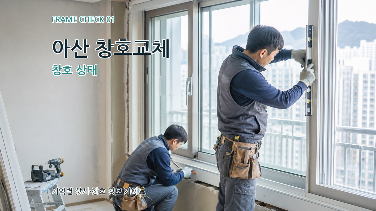 아산 창호교체