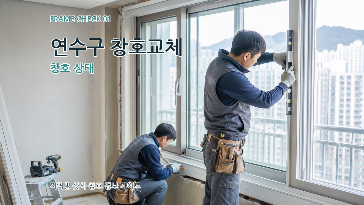 연수구 창호교체