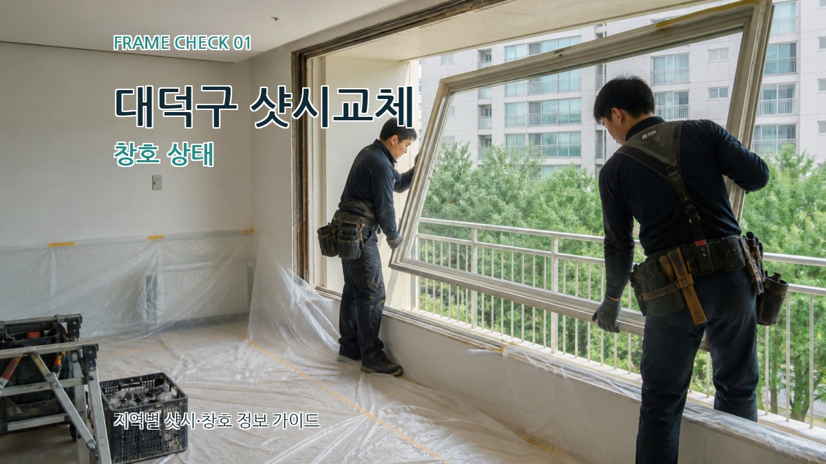 대덕구 샷시교체