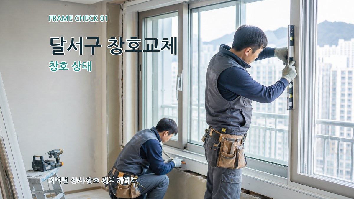 달서구 창호교체