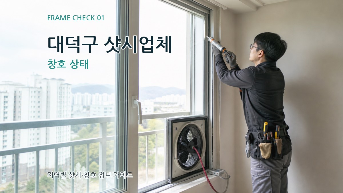 대덕구 샷시업체