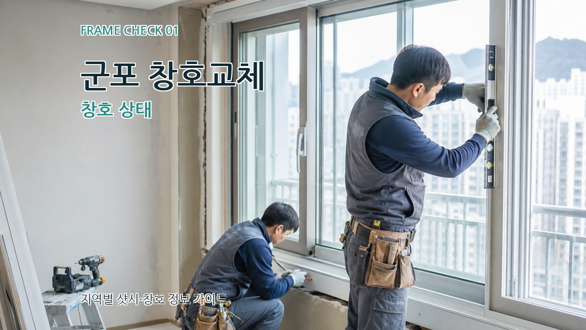 군포 창호교체