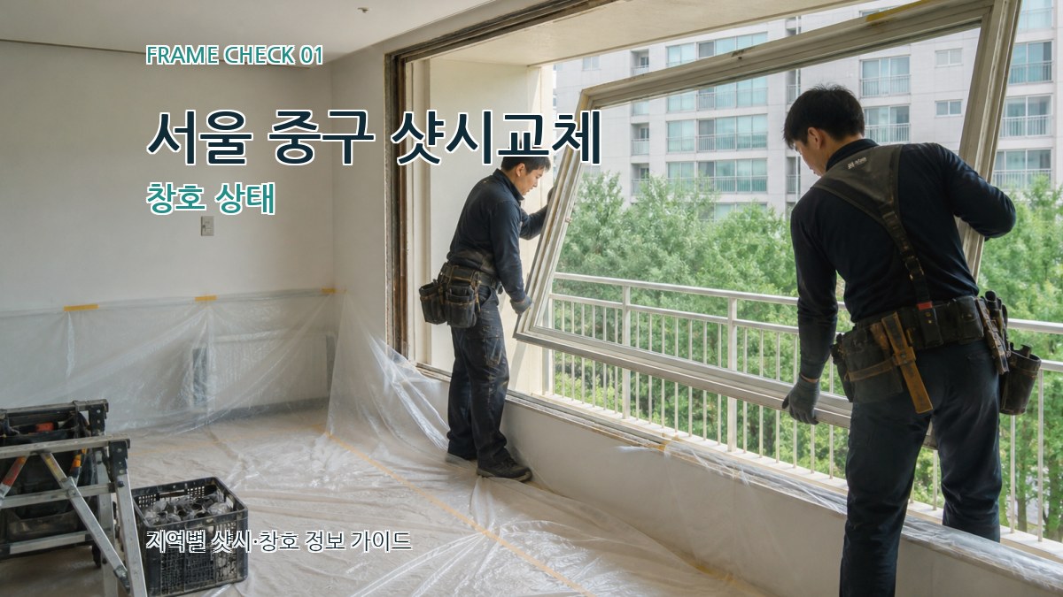 서울 중구 샷시교체