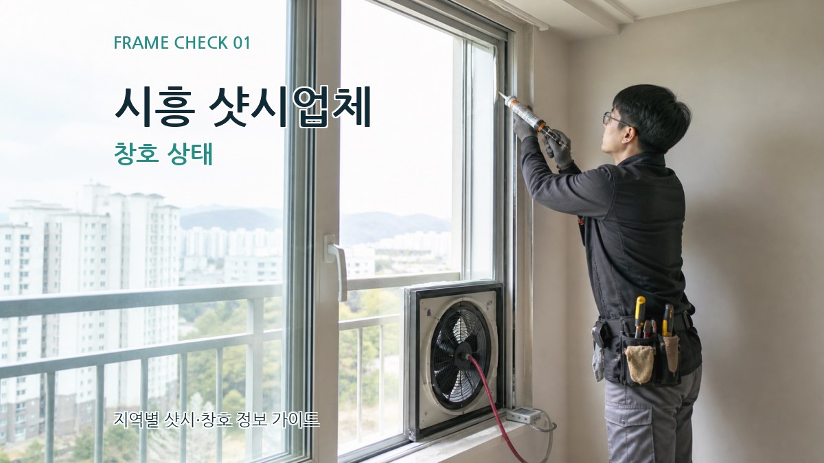 시흥 샷시업체