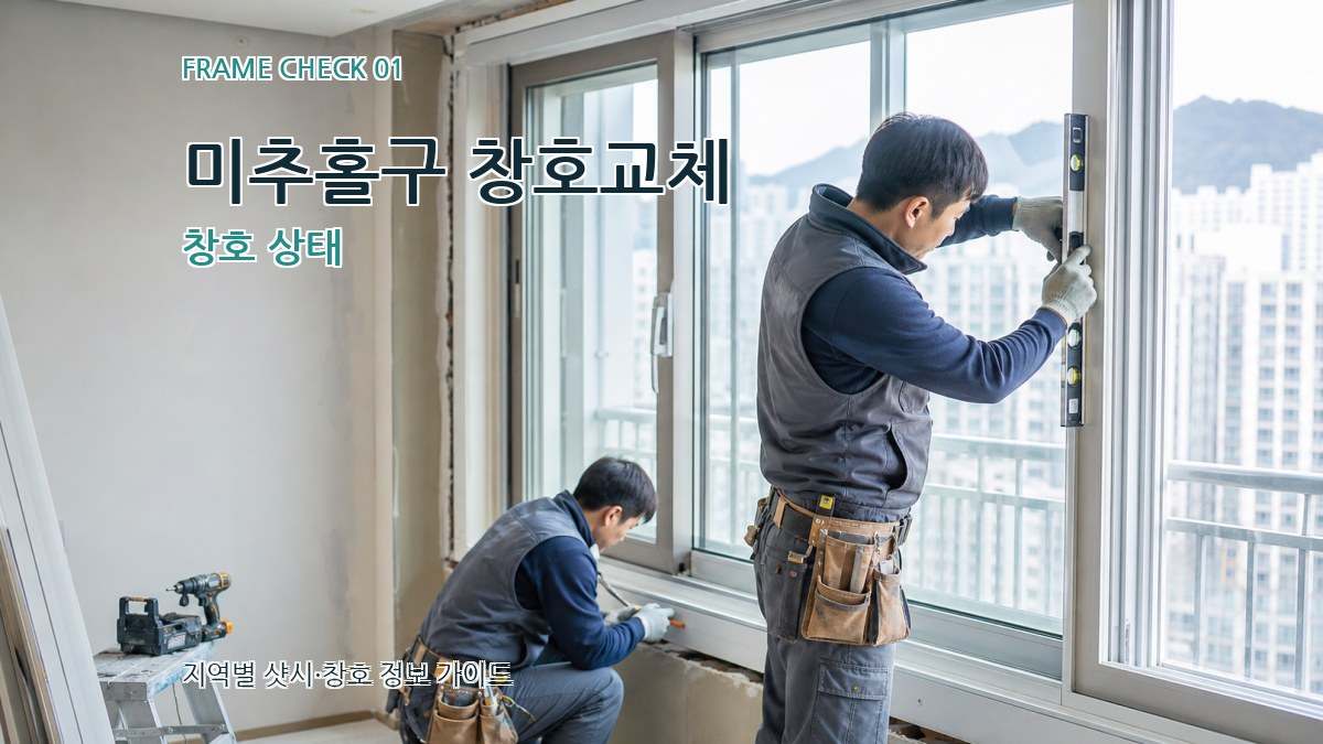 미추홀구 창호교체