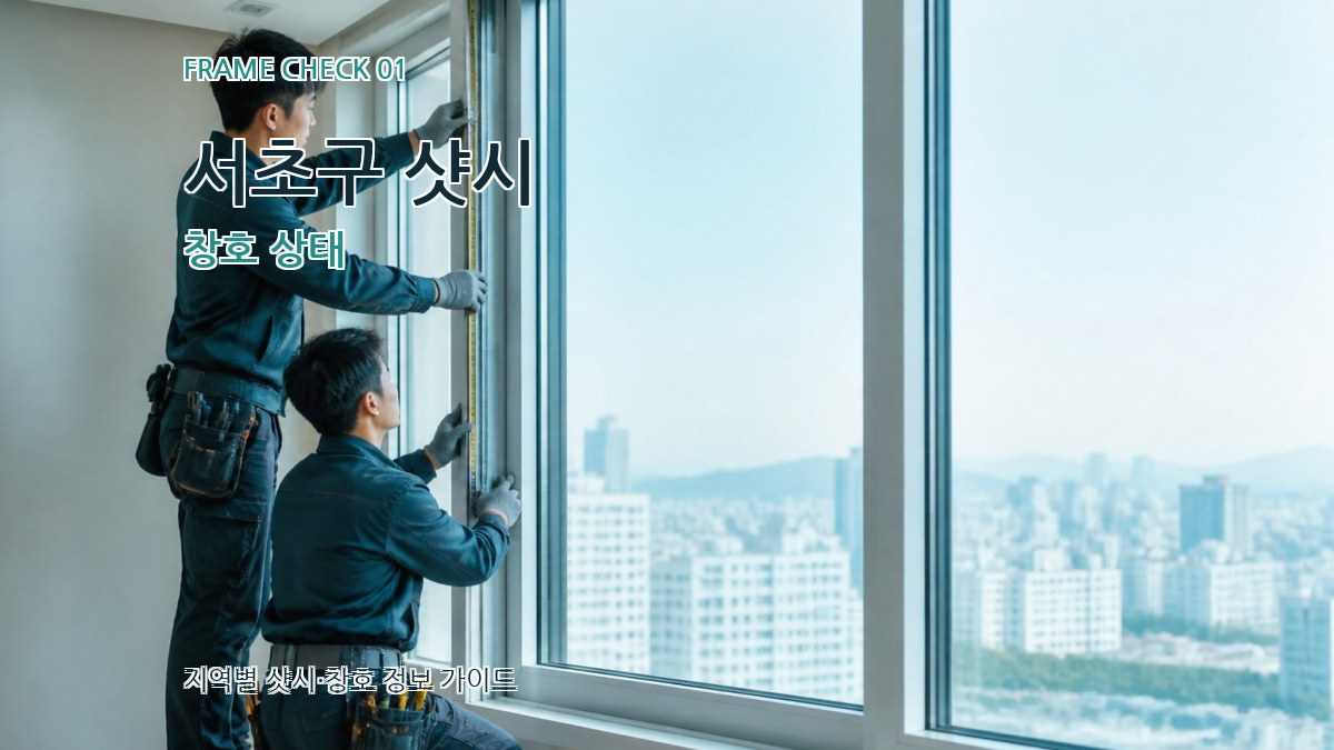 서초구 샷시