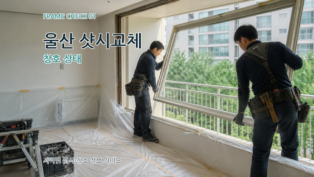 울산 샷시교체