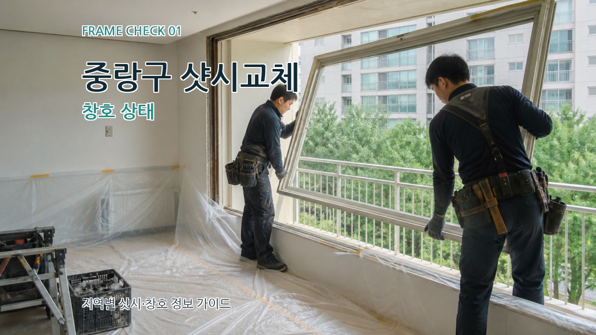 중랑구 샷시교체