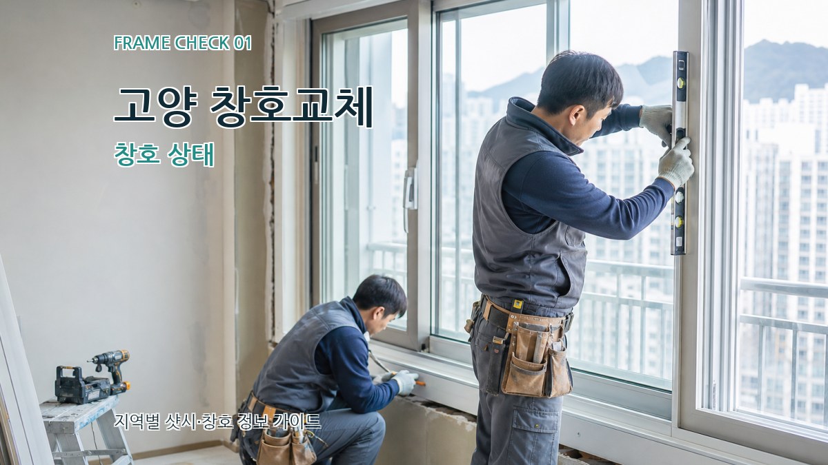 고양 창호교체