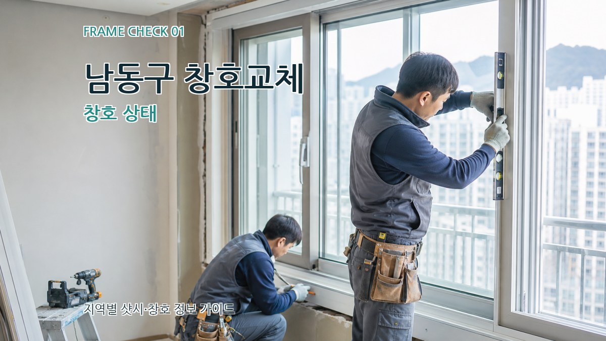 남동구 창호교체