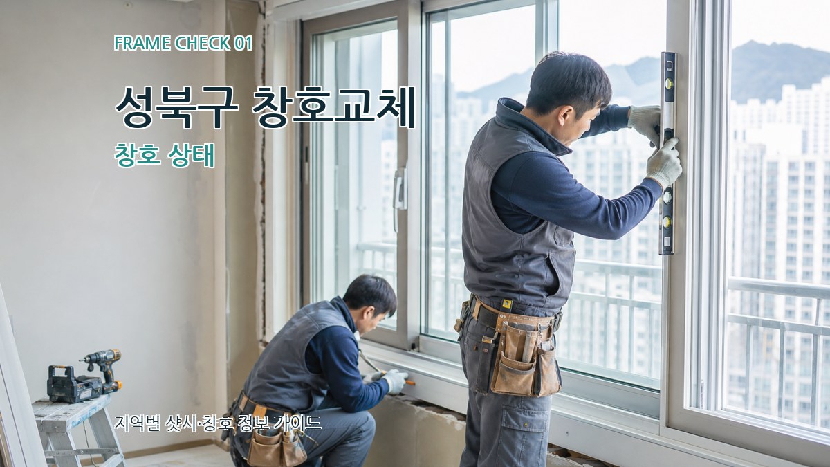 성북구 창호교체