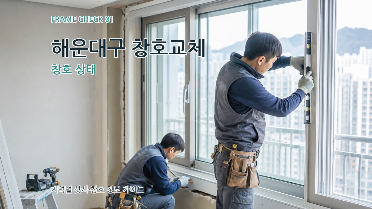 해운대구 창호교체